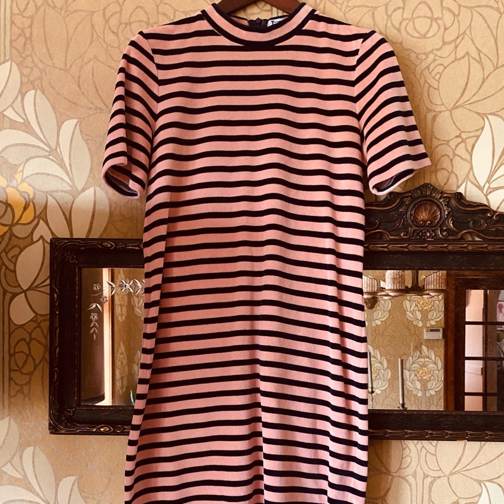 Alexander Wang Striped Velour Mini